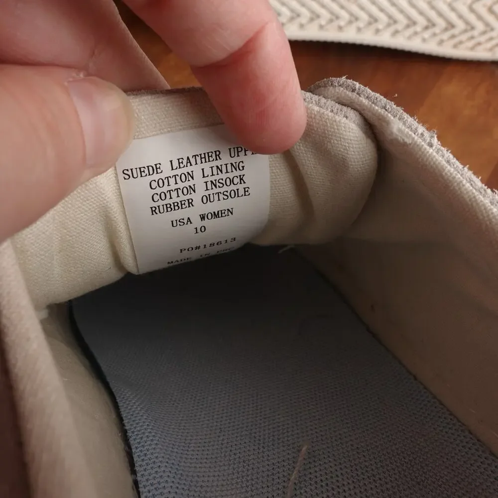 Quince Beige Suede Sneakers - Picture 14 of 15